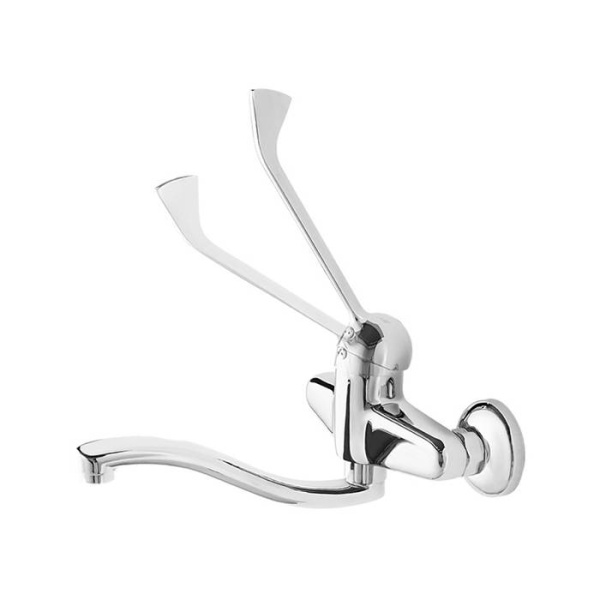 Смеситель для хирургической раковины, IDDIS CG53654C, хром